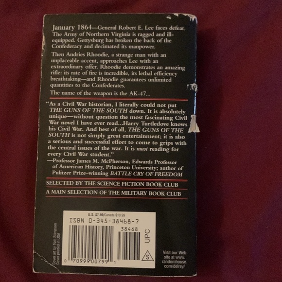 The guns of the south Harry Turtledove alt history book - Picture 3 of 3